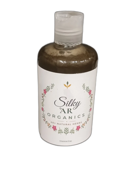 Silky by AR Organics Shampoo Bottle